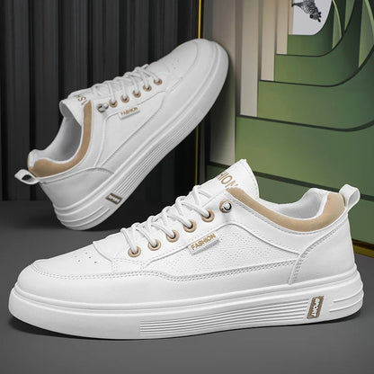 Baskets Homme Blanches Respirantes – Sneakers Modernes & Polyvalentes 2025