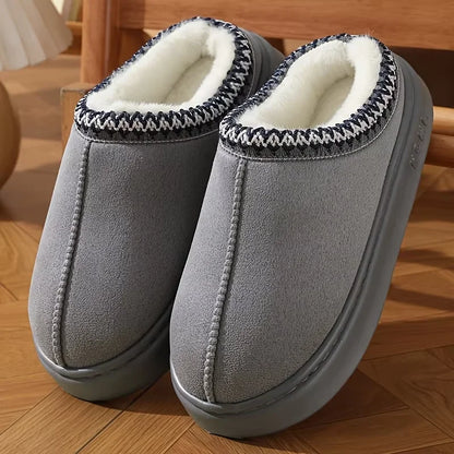 Chaussons Femme Doublés Confort – Semelle Souple & Chauds pour l’Hiver