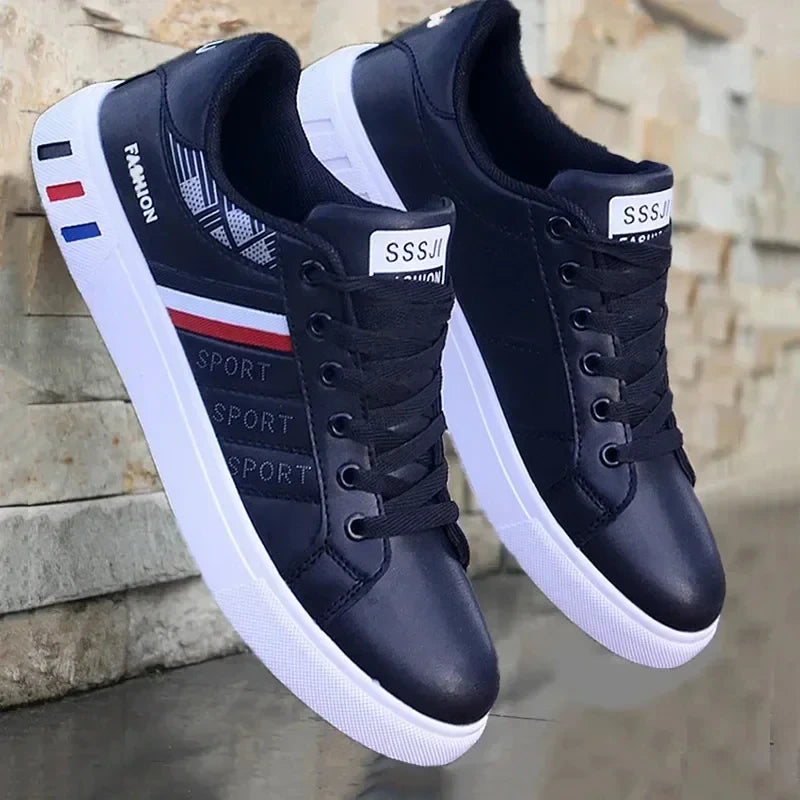 Sneakers Homme d’Été – Chaussures Blanches Casual, Légères et Confortables