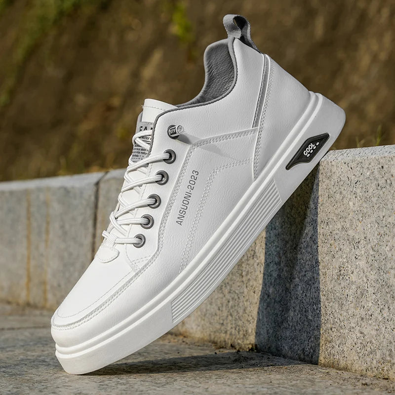 Baskets Homme Blanches Printemps & Automne – Confort, Simplicité et Style