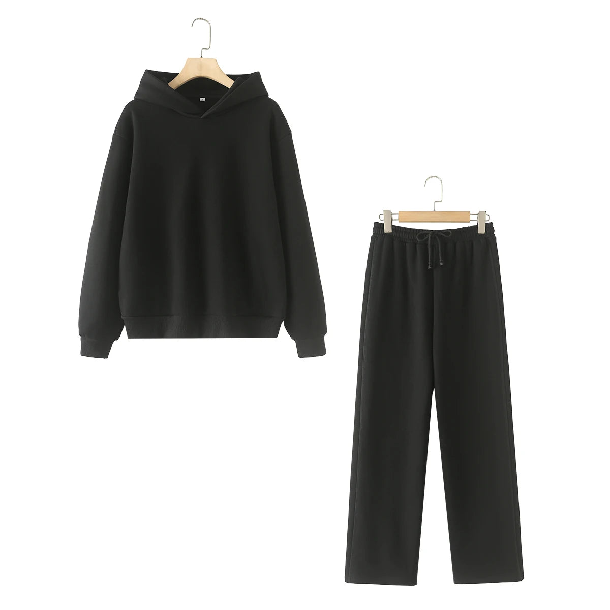 Ensemble Femme Sweat à Capuche & Pantalon – Style Casual et Confort Hiverrs Office Lady Sets