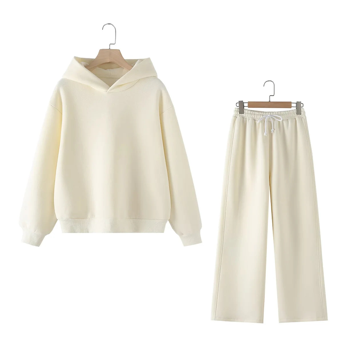 Ensemble Femme Sweat à Capuche & Pantalon – Style Casual et Confort Hiverrs Office Lady Sets
