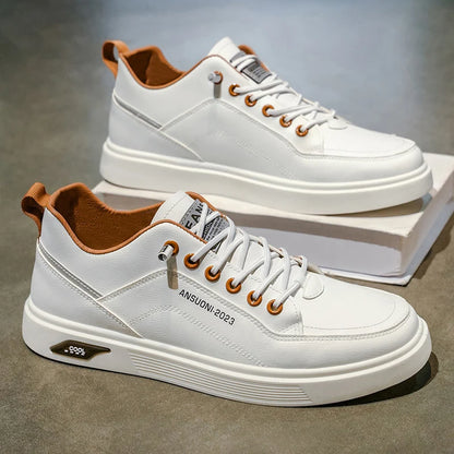 Baskets Homme Blanches Printemps & Automne – Confort, Simplicité et Style