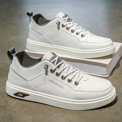 Baskets Homme Blanches Printemps & Automne – Confort, Simplicité et Style