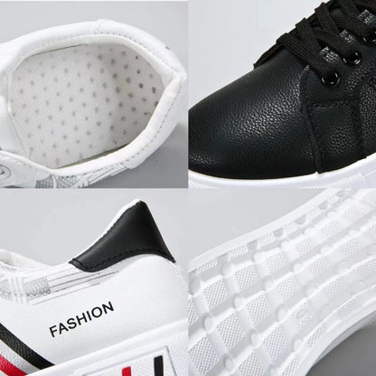 Sneakers Homme d’Été – Chaussures Blanches Casual, Légères et Confortables