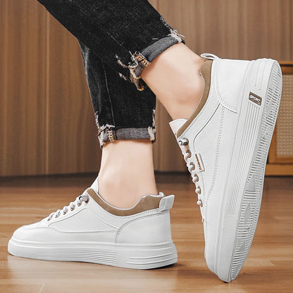 Baskets Homme Blanches Respirantes – Sneakers Modernes & Polyvalentes 2025