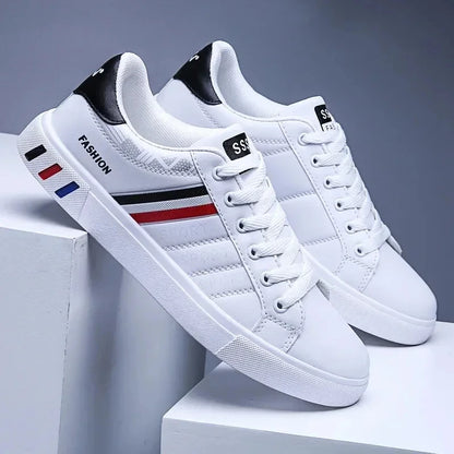 Sneakers Homme d’Été – Chaussures Blanches Casual, Légères et Confortables